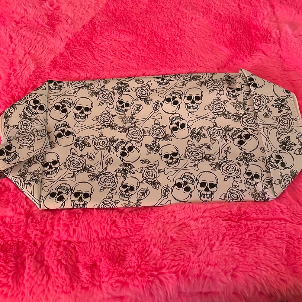 Skeleton Duffel/Cosmetic Case
